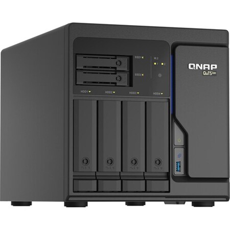 Qnap Systems Qnap Systems TS-H686-D1602-8G-US 6-Bay QuTS Hero Xeon D-1602 8 GB ECC NAS Enclosure TS-H686-D1602-8G-US